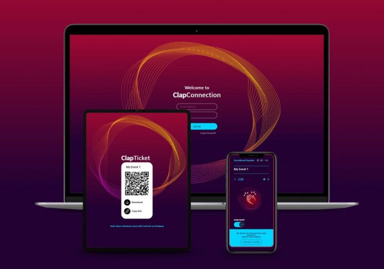 ClapConnection – Der Applaus in deinem virtuellen Event